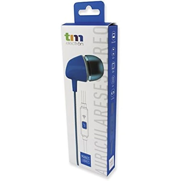 TM ELECTRON tmhe272 stereokuulokkeet mikrofonilla ja handsfree-laitteella - sininen Blå