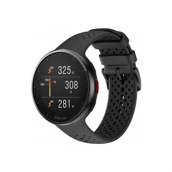 GPS-klocka - POLAR - Pacer Pro - Sensor H10 - Ultra lätt - 40h batteritid grå/svart