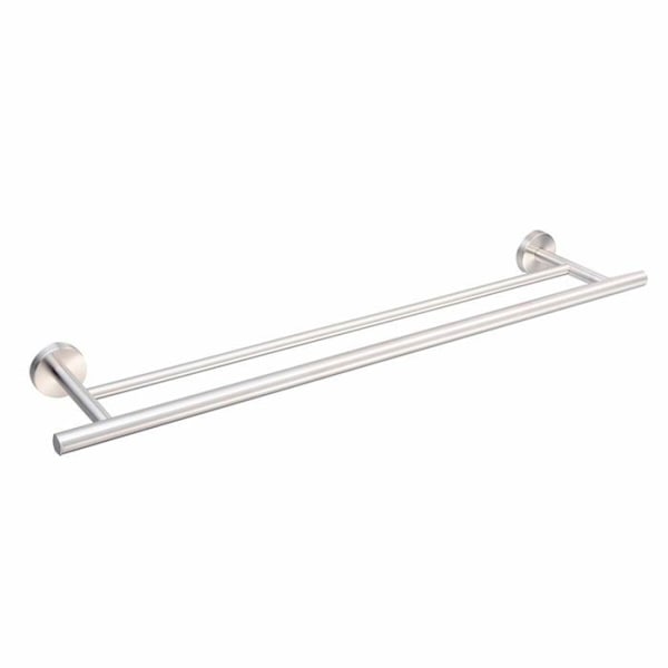 Håndklædeholder i rustfrit stål DKD Home Decor silver-
