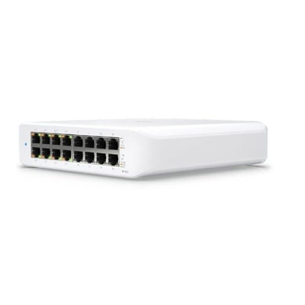NETVÆRK, Switch, Standalone Switch, Ubiquiti Gen2 16 Port Poe Switch Hvid