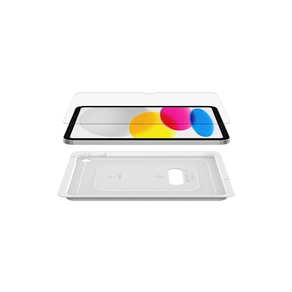 Skærmbeskyttelse - BELKIN - Hærdet glas - Gennemsigtig - Stødresistent - iPad 10. generation