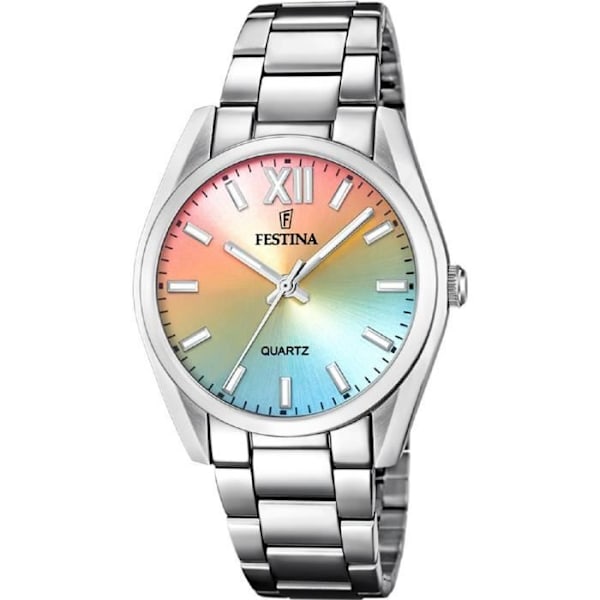 Ur - Festina - F20622/H - Multifarvet - Vandmodstand 5 ATM - Armbånd i Rustfrit Stål Flerfärgad