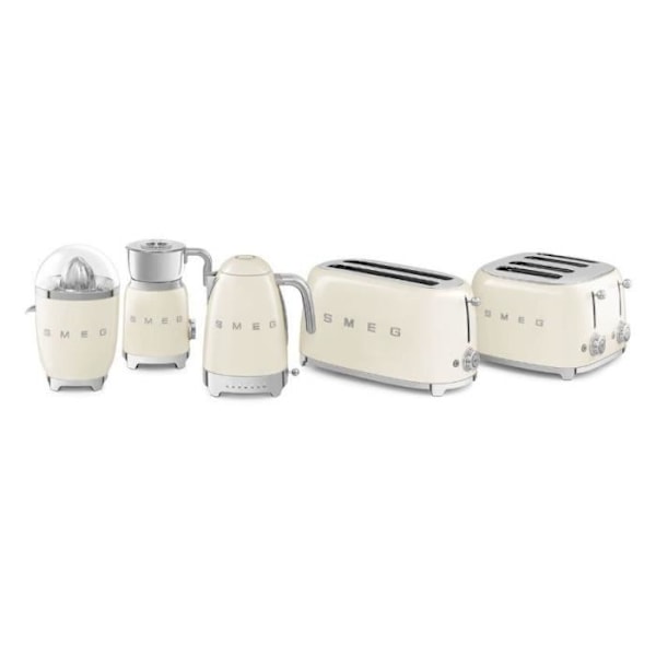 Vattenkokare - SMEG - KLF03CREU - 1,7L - 2400 watt - Grädde Grädde