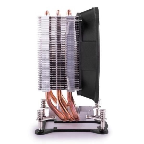 Ventilator og varmespredder - NOX - Hummer H-212 - PWM - 3 varmeledende kobberkølere - 8-20 dBa