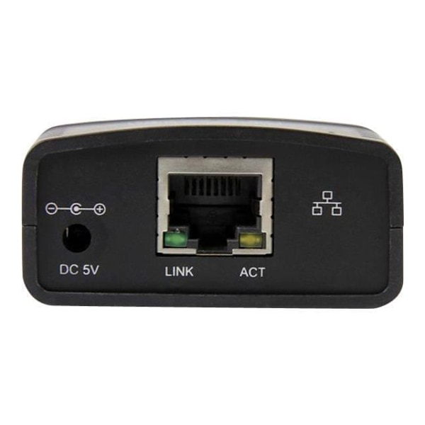 STARTECH 10/100 Mb/s verkko-LPR-tulostuspalvelin USB 2.0 -portilla - 1 x USB - 1 x verkko (RJ-45)