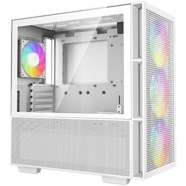 PC-kabinet uden strømforsyning - DEEPCOOL CH560 (Hvid) - Midt-tårn - E-ATX-format - A-RGB-blæsere