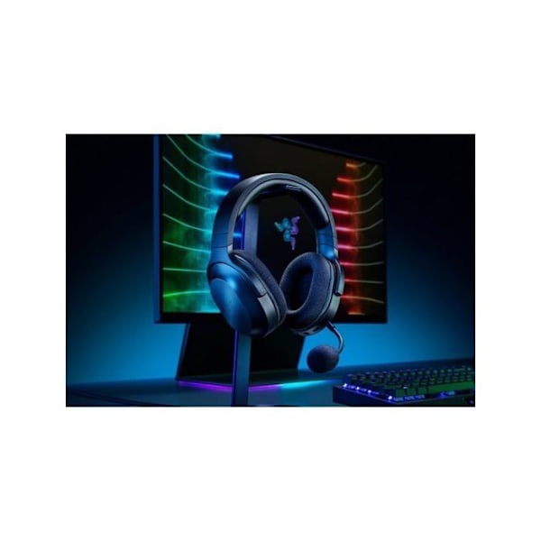 PC Gaming Headset - Razer - Barracuda X Edition 2022 - Trådløs - Sort - On-ear Svart