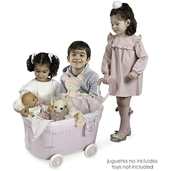 Docktillbehör - DE CUEVAS TOYS - 51646 - Rosa - Stor - För barn från 3 år Rosa
