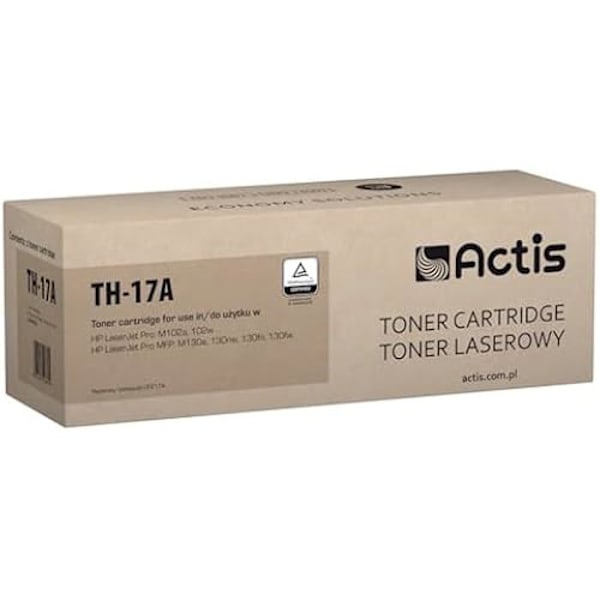 Kompatibel Tonerpatron - ACTIS - th-17a - Sort