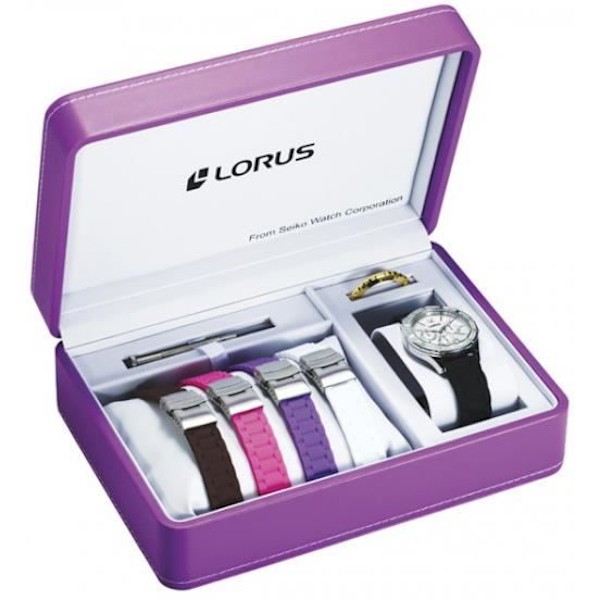 Dameur til kvinder - LORUS URE - RYR53AX8 - Kvarts - Analog - Gummi