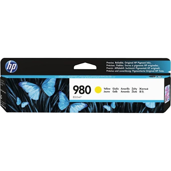 HP 980A mustepatruuna - keltainen - 6600 sivua - 1 kpl pakkaus