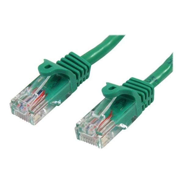 STARTECH 3m Hookless Cat5e UTP netværkskabel - Anti-Snag RJ45 Ethernet ledning - M/M - Grøn