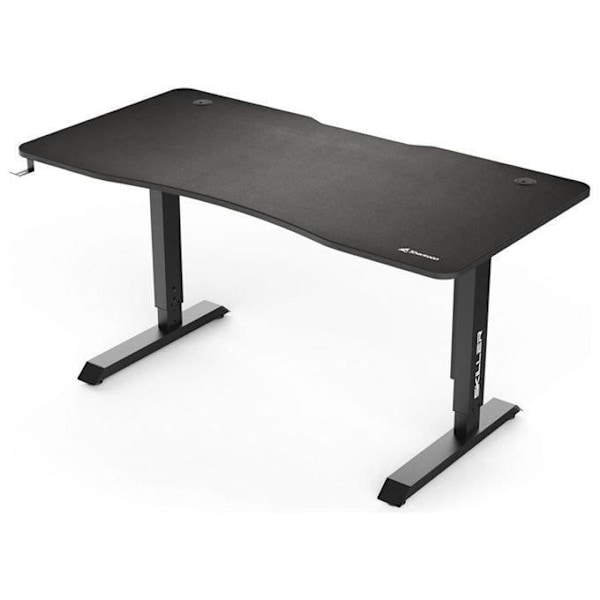 Sharkoon Skiller SGD10 spillebord, legeret stål, sort, bred
