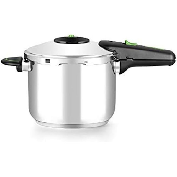 Monix Presto - 7 liter snabb tryckkokare, 18/10 rostfritt stål, kompatibel med alla värmekällor induktion ingår