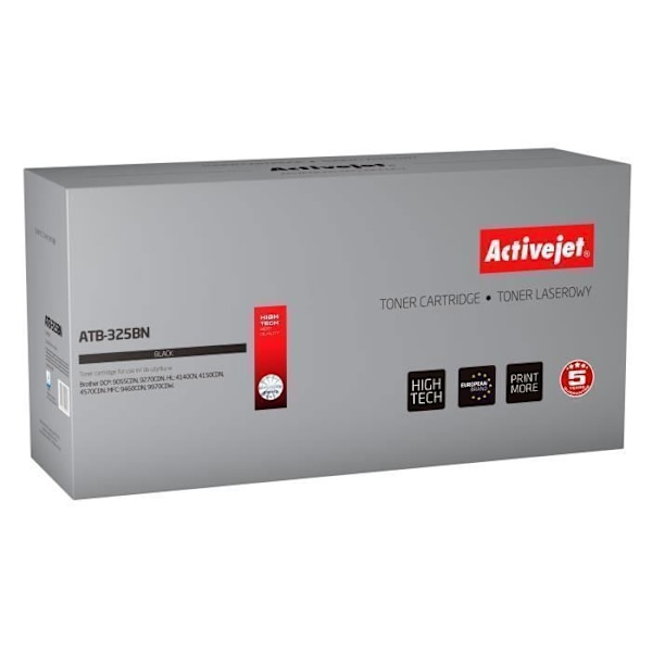 Tonerpatron - ACTIVE JET - ATB-325BN - Sort - 4000 sider