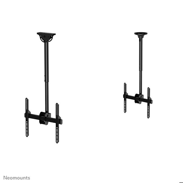 Kattoteline - NewStar - NM-C440BLACK - 32" - 60" - Musta - Max 50 kg