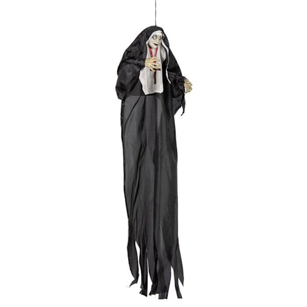 Religiøs zombie lysdekoration 137 cm Svart, vit, grön