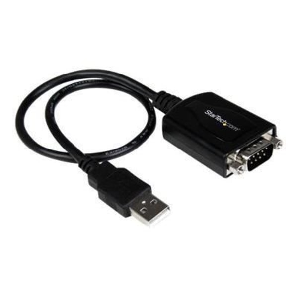STARTECH 30 cm USB-sarja DB9 RS232 -sovitinkaapeli tietoliikenneportin muistilla - M/M