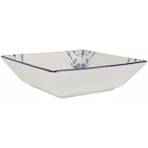 Kulho - LA MEDITERRÁNEA - Rosetta - Posliini - 18 x 18 x 5 cm - Monivärinen - 24 kpl Flerfärgad