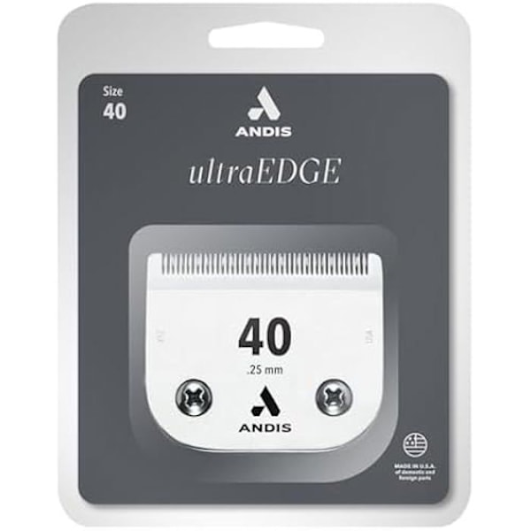 Clipperblad - ANDIS - Ultraedge - Storlek 40 - Kompatibel med flera modeller - För djur