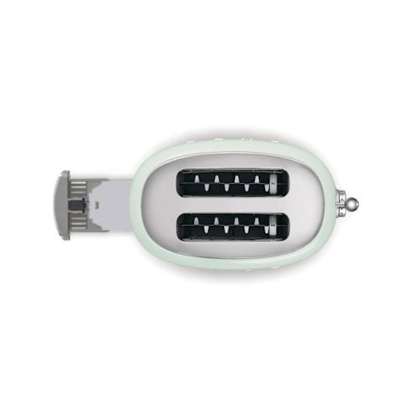 Smeg Brødrister 2 skiver 950w grøn - tsf01pgeu