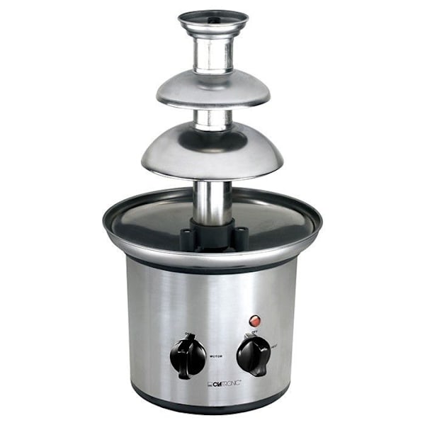Chokoladefontæne - Clatronic SKB 3248 - 170 Watt - Grå - Til frugt og kager