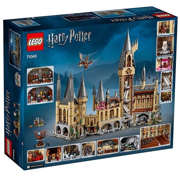 LEGO® Harry Potter™ 71043 Hogwarts™ Slot Flerfarvet