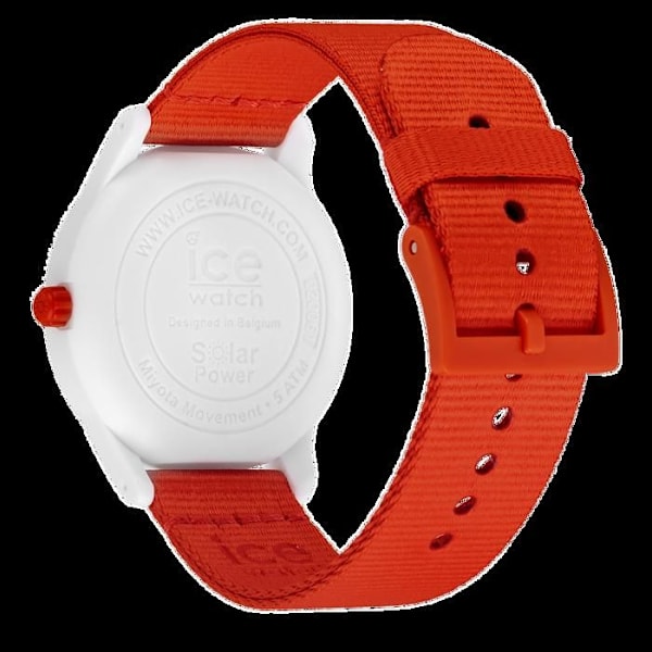 Ur - Ice Watch - 020061 - Kvarts - Analog - Rødt stof 19 cm Röd