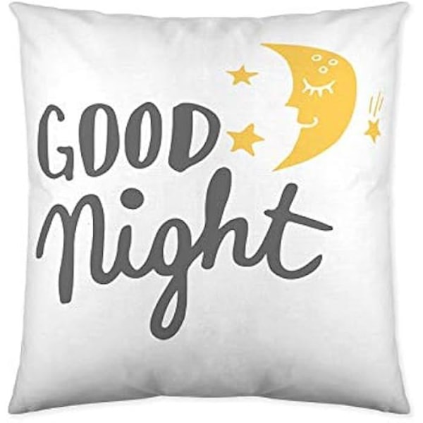 Tyynynpäällinen - COOL KIDS - S2800313 - 50 x 50 cm - Monivärinen - Lasten tyyli Flerfärgad