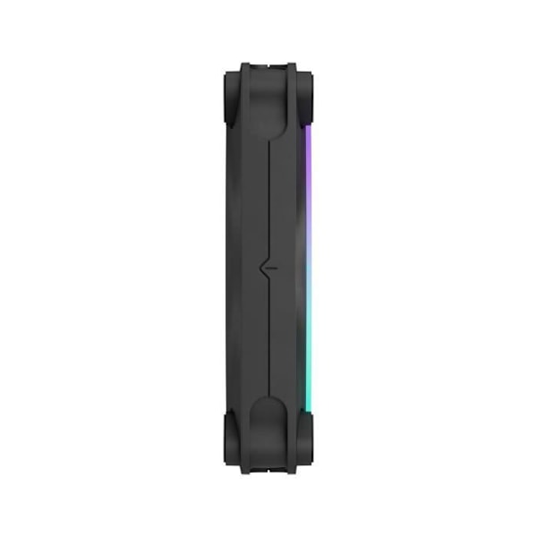 PC-fläkt - FRACTAL DESIGN - Momentum 12 RGB - 3-pack - FDB - ARGB Gen 2 ljusring - PWM-kontroll
