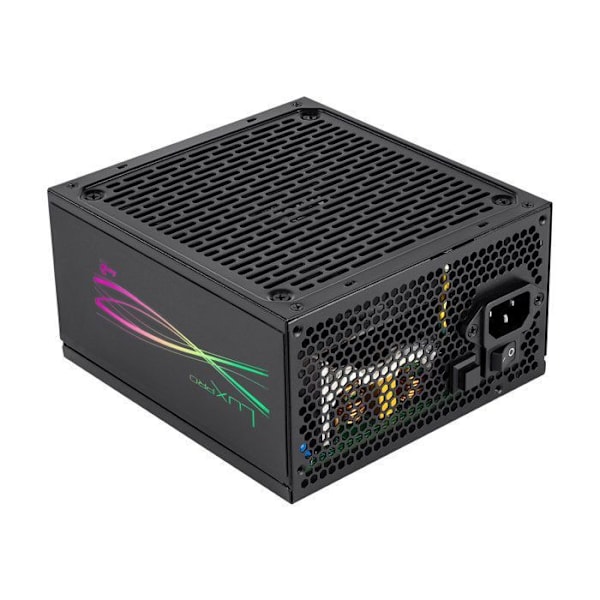 Strömförsörjning - Aerocool - LUX PRO RGB 650M - 650W - 80Plus Bronze - RGB LED-belysning