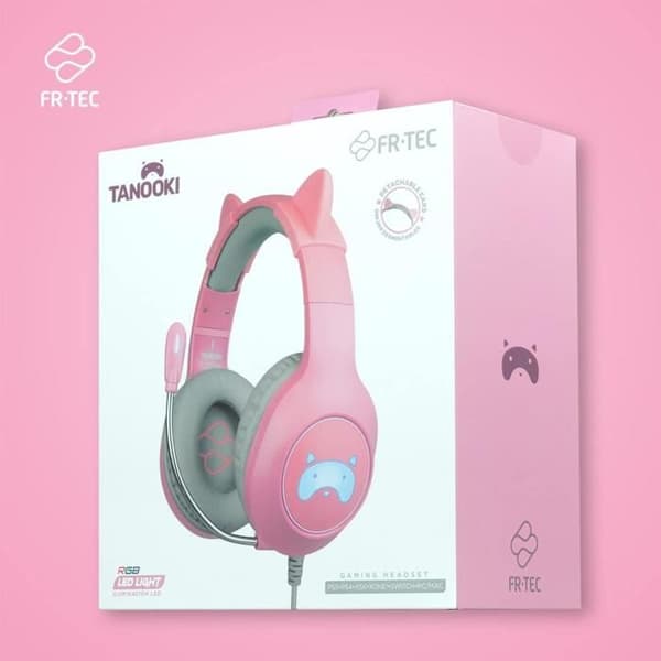 Tanooki Cat Ears Gaming Headset
