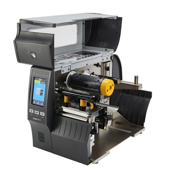 Etiketprinter - ZEBRA - ZT411 - 300 dpi - USB, LAN, Bluetooth - Sort/Grå