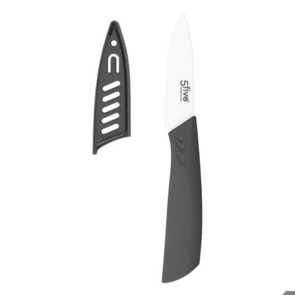 Secret de Gourmet - Sæt med 2 keramiske knive størrelse 3,5 zirco Grå Grå