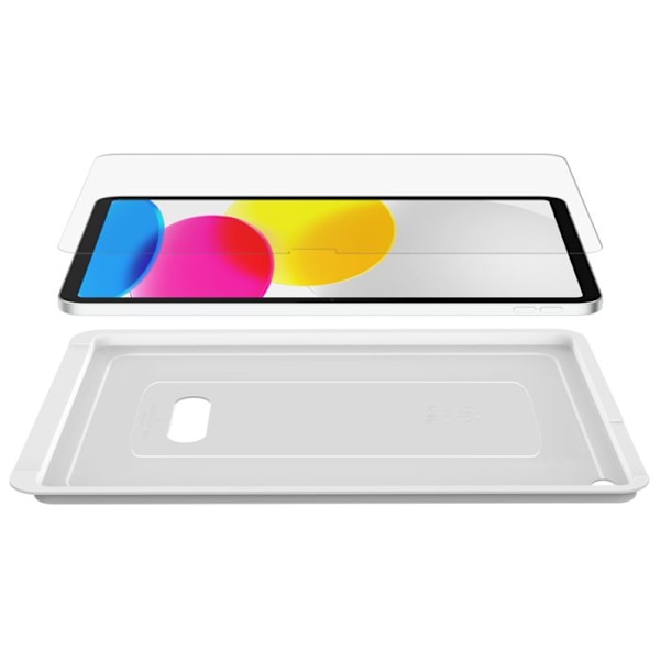 Skærmbeskyttelse - BELKIN - Hærdet glas - Gennemsigtig - Stødresistent - iPad 10. generation