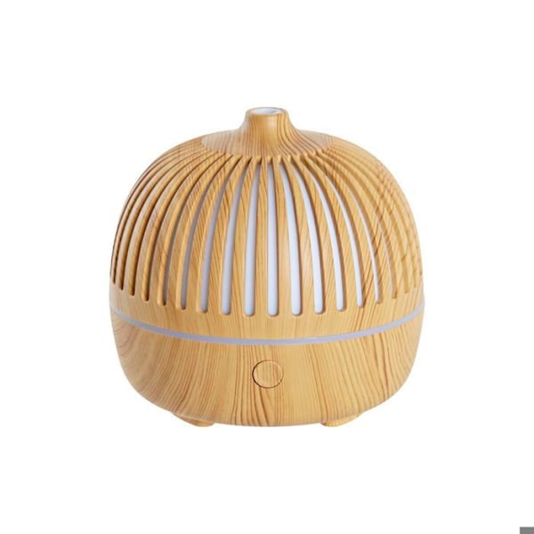 Rund æterisk olie diffuser i polypropylen og ABS DKD Home Decor naturlig