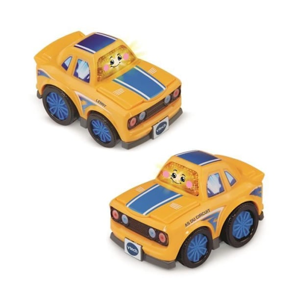 VTECH TUT TUT BOLIDES PRO SERIES - SUPER TOUR DUO CHALLENGE (+ LENNY, FRÅN KRETS) Flerfärgad