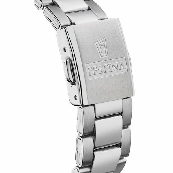 Festina - Kvinde chronograf - Sort urskive - Hele i rustfrit stål. - F20457/3