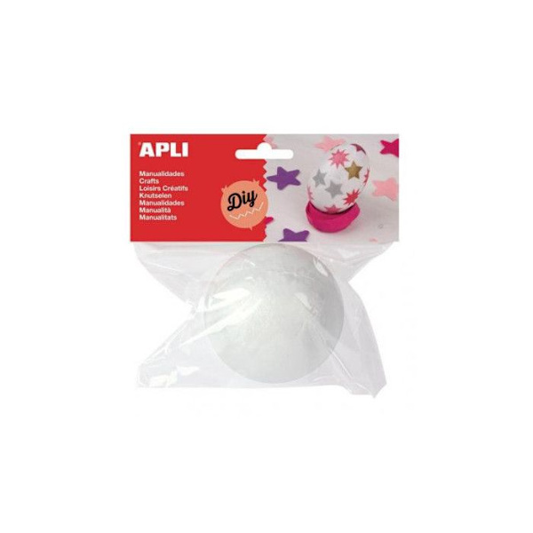 Styroksi pallo - APLI - Ø 80 mm - Sisust Decoration - Sekalainen - Alkaen 3 vuotta Vit