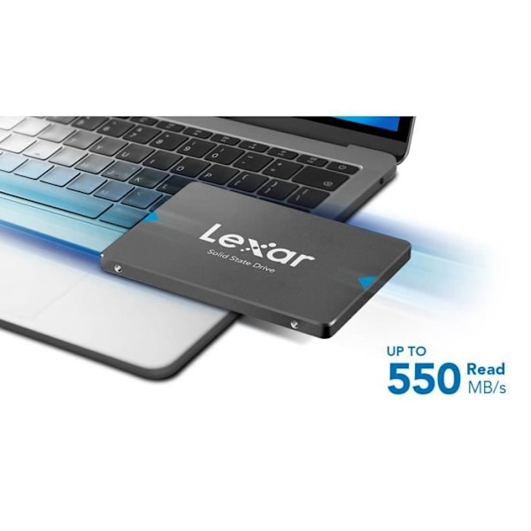 Internt solid state-drev - LEXAR - NQ100 - 480 GB - (LNQ100X480GRNNNG)