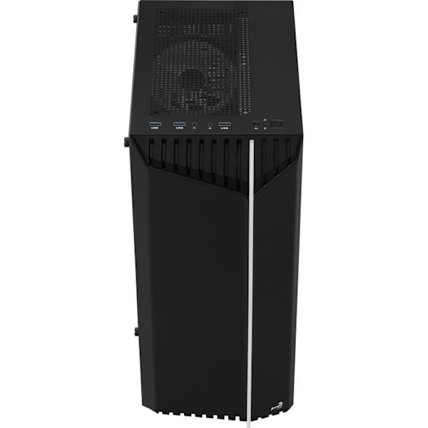 AEROCOOL Bionic G Black (V2) - Kasse uden strømforsyning - Medium tower - ATX-format