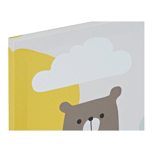 DKD Home Decor Animals Canvas Ram (6 st) (30 x 1,8 x 40 cm)