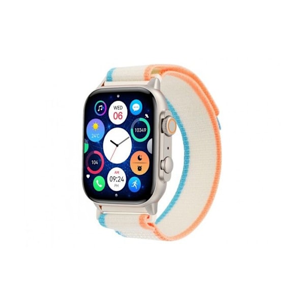 Trevi - T-FIT 430 A - älykello, jossa 1.95" AMOLED-näyttö, HDMI-laatikko metalli.