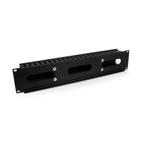 Kabelstyringspanel - STARTECH - CMDUCT2U - 2U - 19" - Sort