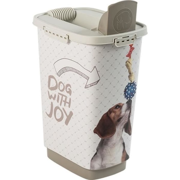 ROTHO Container Croquettess Joy koirille - 25 L Vit