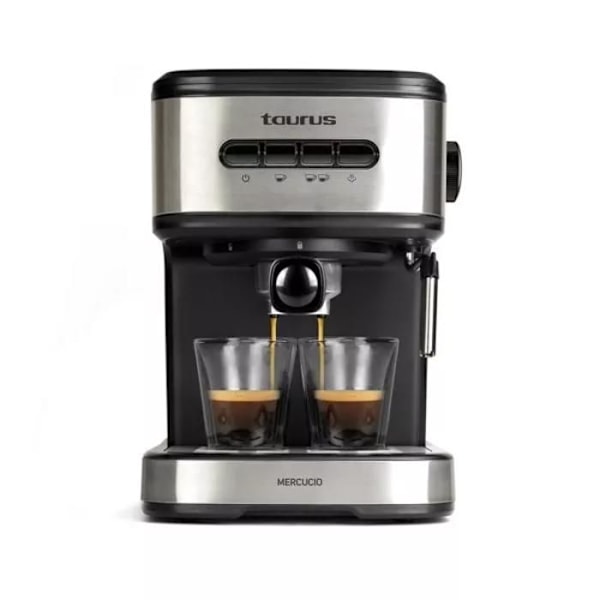 Espresso kaffemaskine - Taurus - Mercucio - 850W - 20 Bar - 1,50L tank