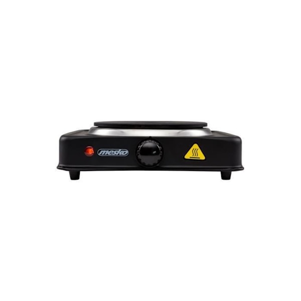 Elkedel - Mesko - MS 6508 - 1000 W - Sort - Plade med 154 mm