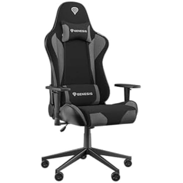 NITRO 440 G2 MUSTA-HARMAA GENESIS PELITUOLI Svart grå