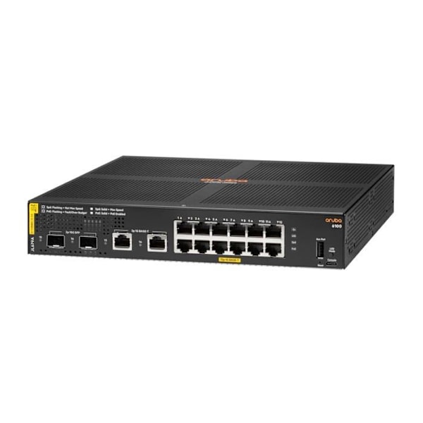 HPE ARUBA 6100 12G CL4 2SFP+ LAGER JL679A