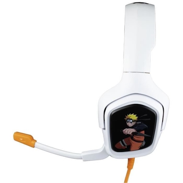 Naruto Shippuden langalliset pelikuulokkeet - KONIX - PS4, PS5, Switch ja Xbox - Mikrofoni - 1,5 m kaapeli - 3,5 mm jakki - Naruto
